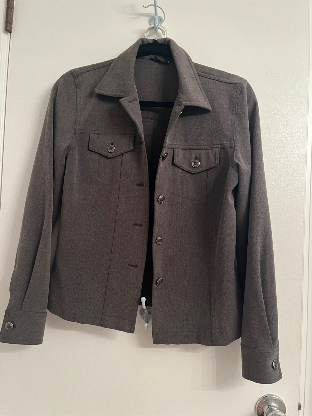 Gray Jean Jacket Style